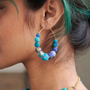 Fair Trade repurosed Earrings