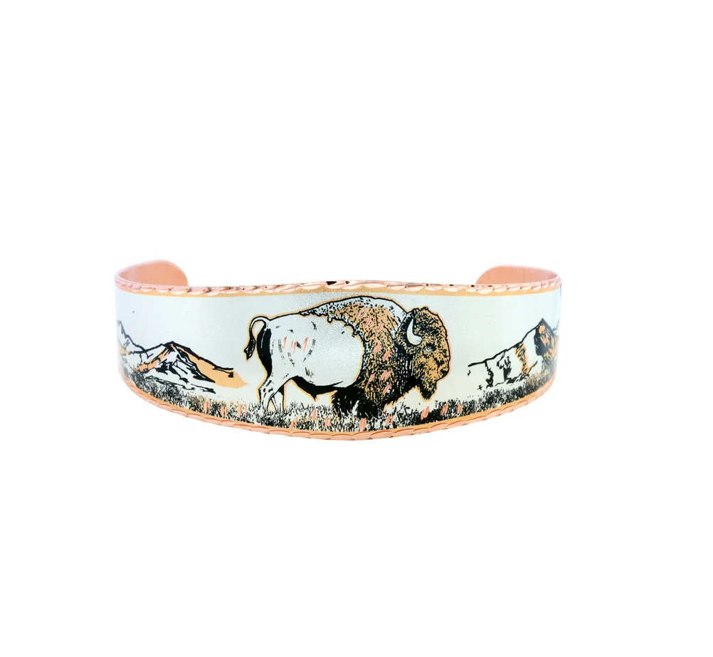 Copper Buffalo Bracelet