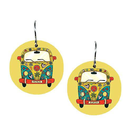 VW Earrings 60's style Artista