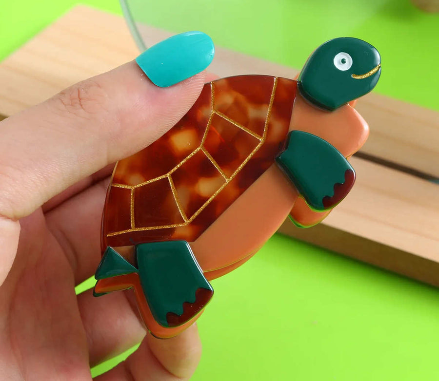 Turtle Hair Clip