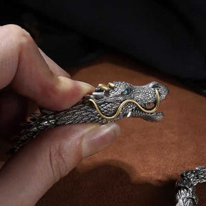 Dragon head part of bracelet