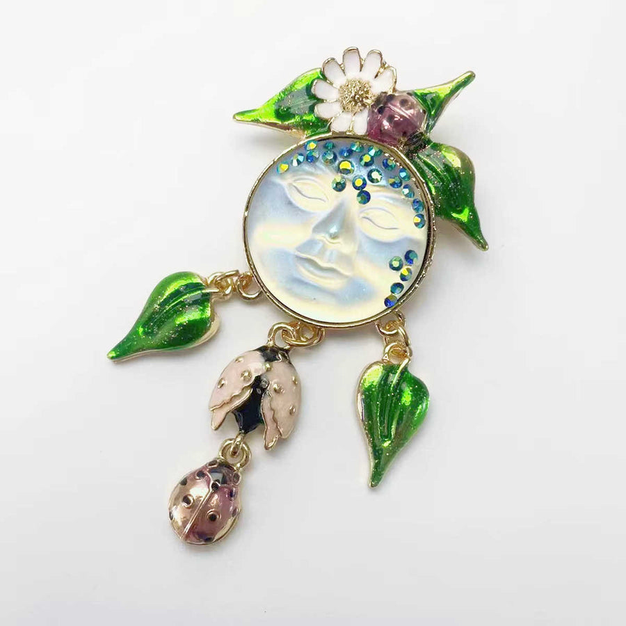 Whimsical Nature Brooch