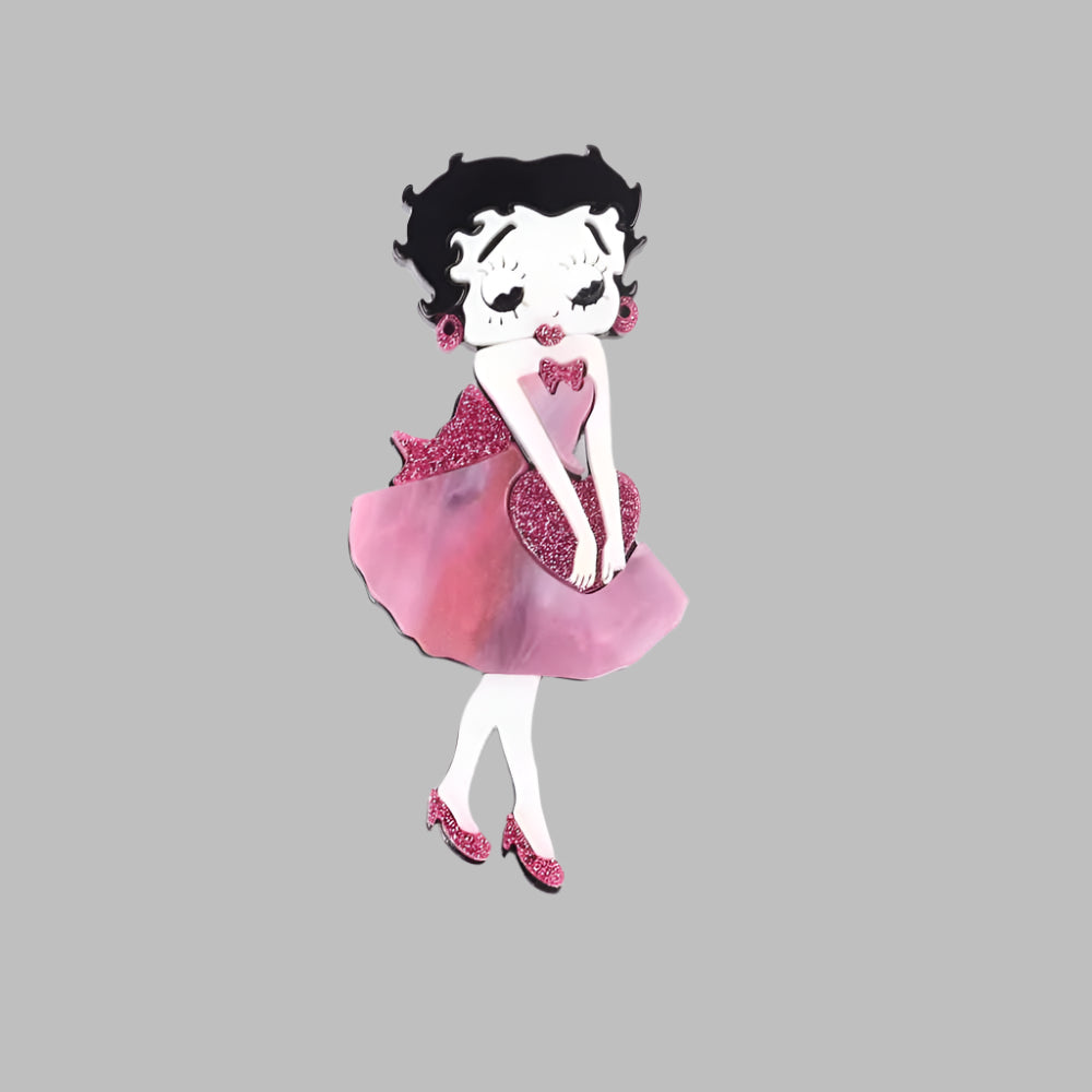 Betty Boop Brooch