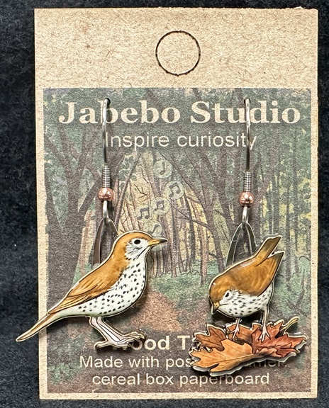 Wood Thrush Earrings