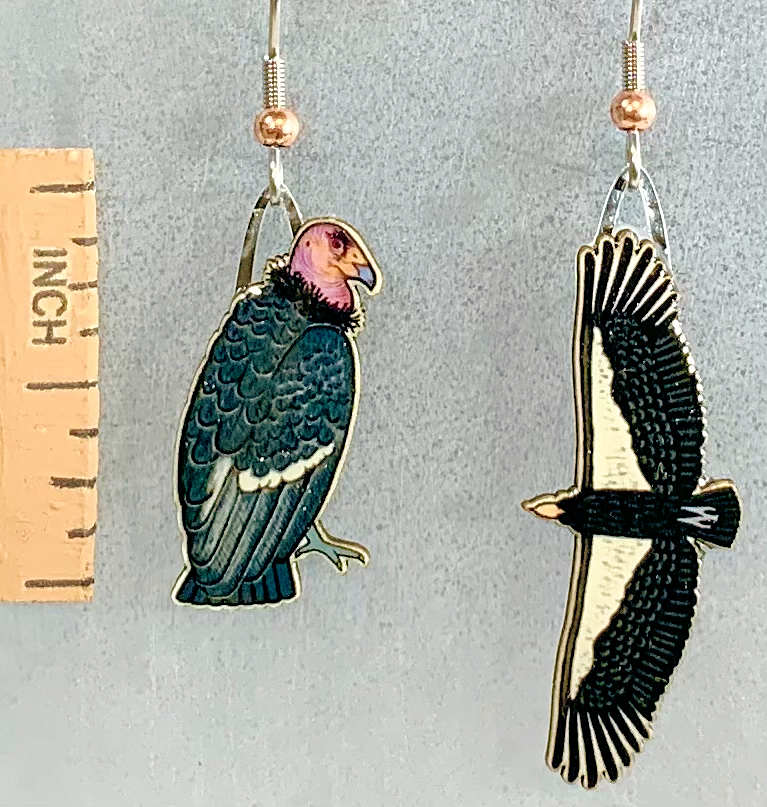 California Condor Earrings