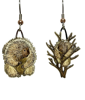 Porcupine Earrings