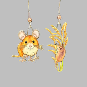 Field Mouse Earrings