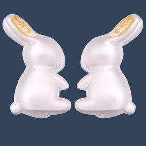 Petite Bunny stud earrings