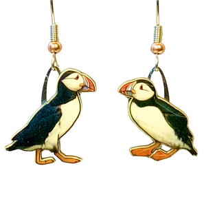 Puffin Earrings