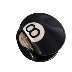 eight ball hair clip