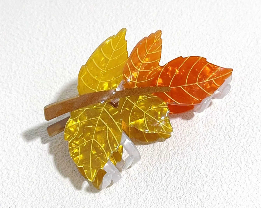 Autumn Leaves Hair Claw