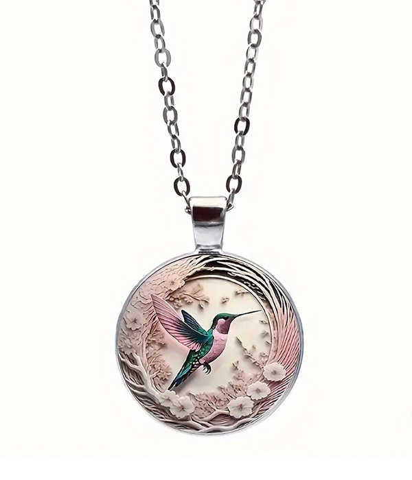 Hummingbird Pendant Necklace