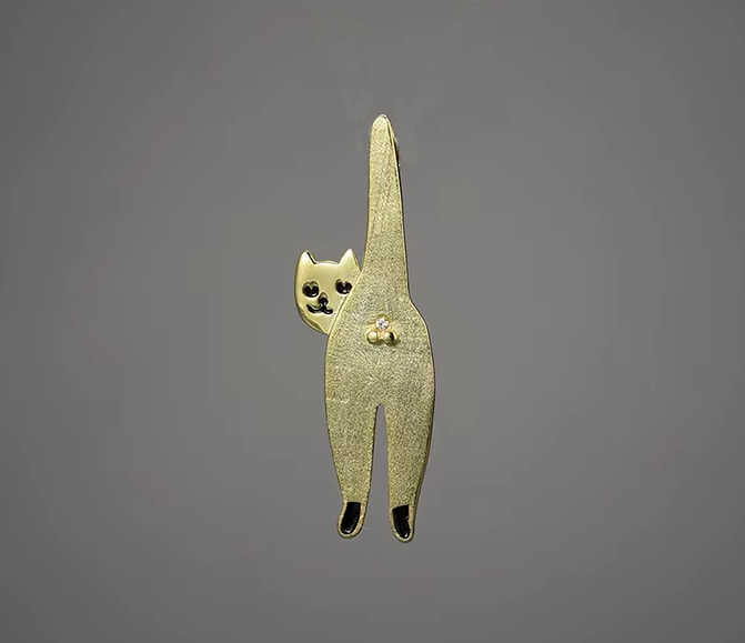 Cat with an Attitude Pendant
