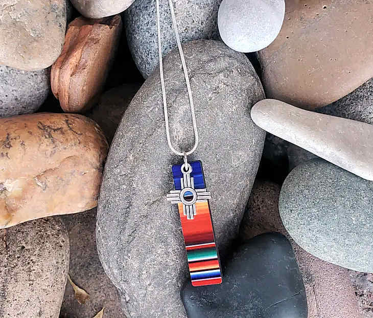 Southwest Sarape Necklace