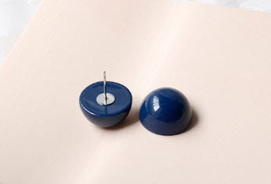 earrings stud navy