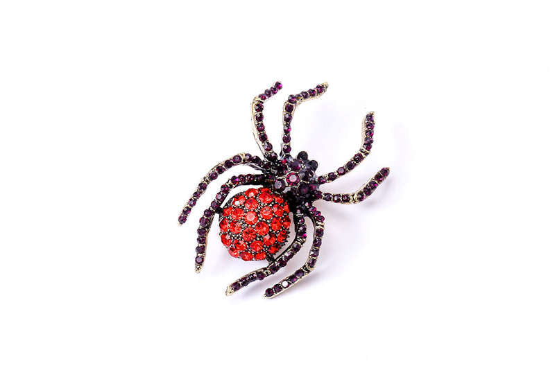 Rhinestone Spider Brooch – Enchanted Genie LLC