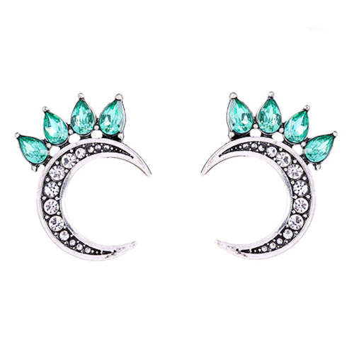  Moon Stud Earrings 