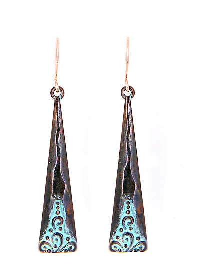 Filigree Patina Earrings