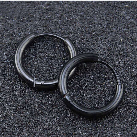 Huggie Hoop Stainless Steel Earrings