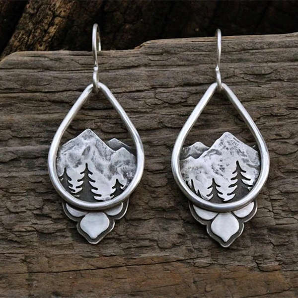 Mountain Scene Earrings