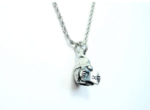 3-d gnome necklace